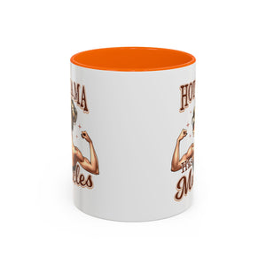 Hot Mama Coffee Mug: Empowerment, Gifts for Moms, Fitness Lovers, Best Friend, Funny Gift, Occasions: Birthdays, Holidays