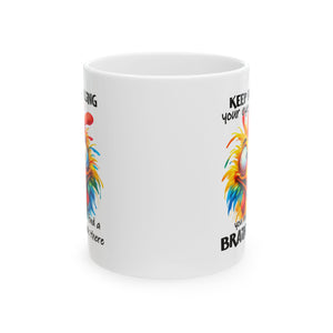 attitude Inspirational  coffee Mug - Motivational Gift for Brainstorming Moments, Unique Coffee Cup for Home & Office