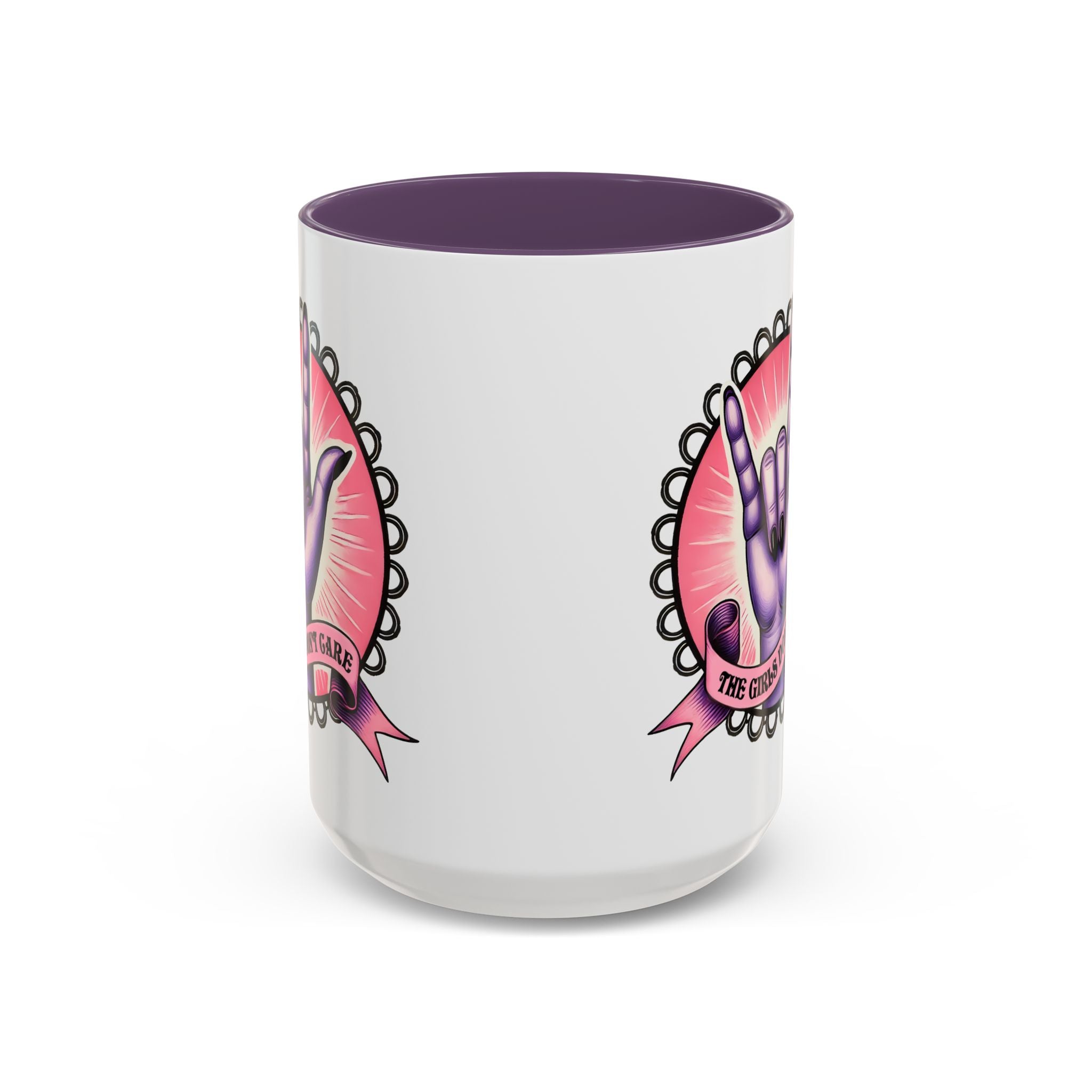 Rock 'n' Roll Accent Coffee Mug - Perfect for Music Lovers, Gift for Her, Unique Office Mug, Fun Coffee Cup, Empowering Gift Idea