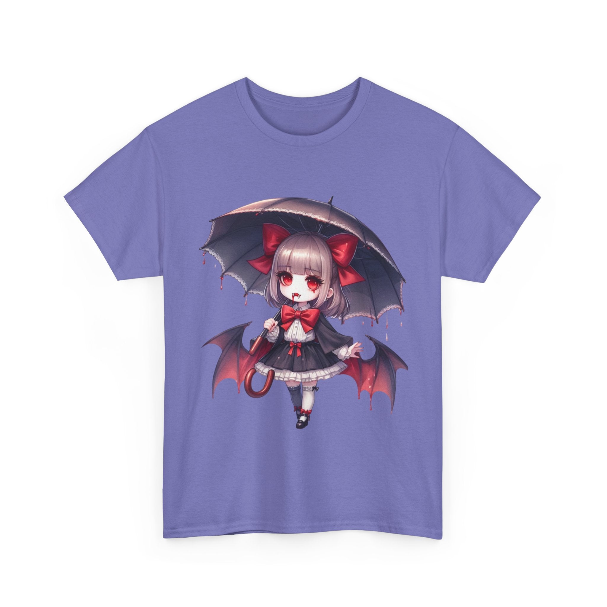 vampire girl horror Unisex Heavy Cotton Tee men women png31