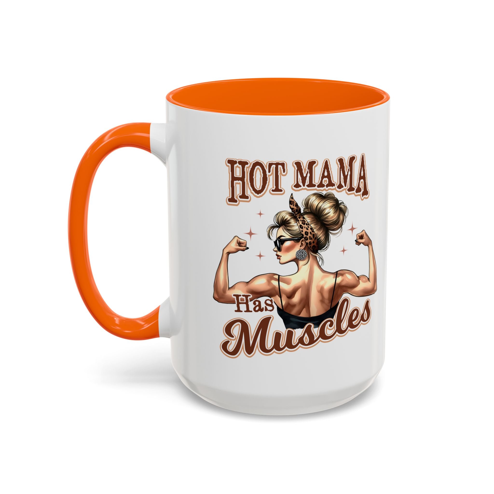 Hot Mama Coffee Mug: Empowerment, Gifts for Moms, Fitness Lovers, Best Friend, Funny Gift, Occasions: Birthdays, Holidays