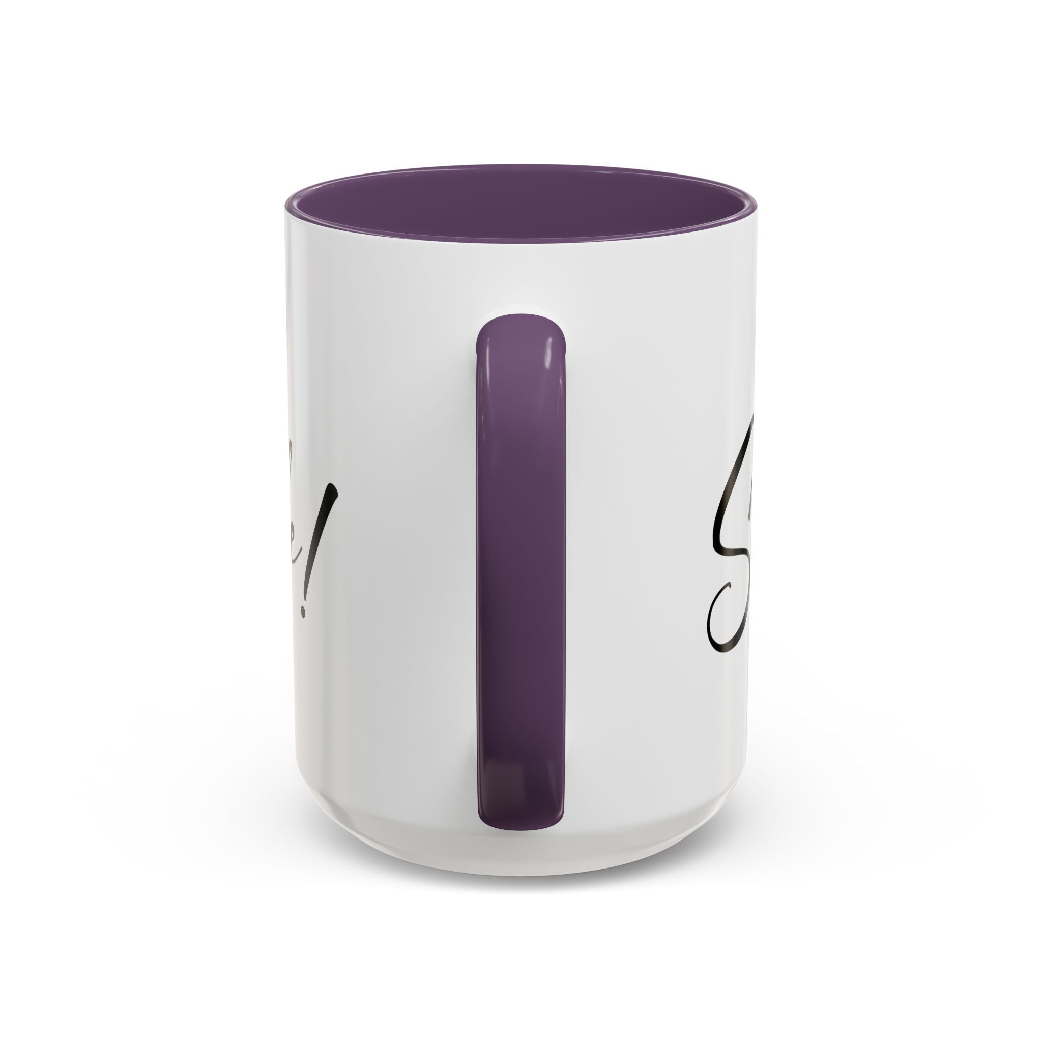 Inspirational Accent Coffee Mug - "You Make Me Smile!" - Perfect Gift for Friends & Family