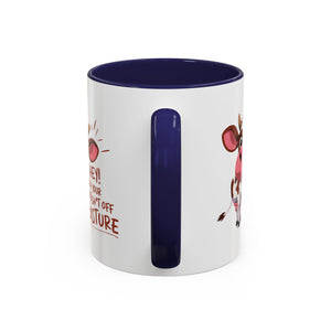Funny Cow Coffee Mug – Perfect Gift for Farmers, Cow Lovers, Humor Fans, Cute Kitchen Decor, Office Coffee Cup