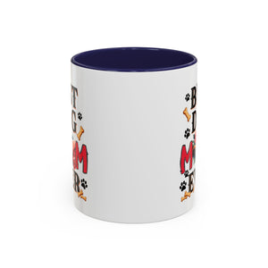 Best Dog Mom Ever Coffee Mug - Perfect Gift for Dog Lovers, Pet Moms, Animal Lovers, Dog-Themed Kitchen Decor, Best Friend Gift