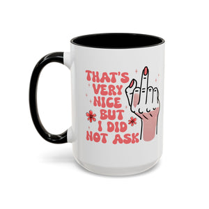 Sassy Accent Coffee Mug, Funny Gift, Humor Mug, Conversation Starter, Coffee Lover Gift, Unique Handmade Mug