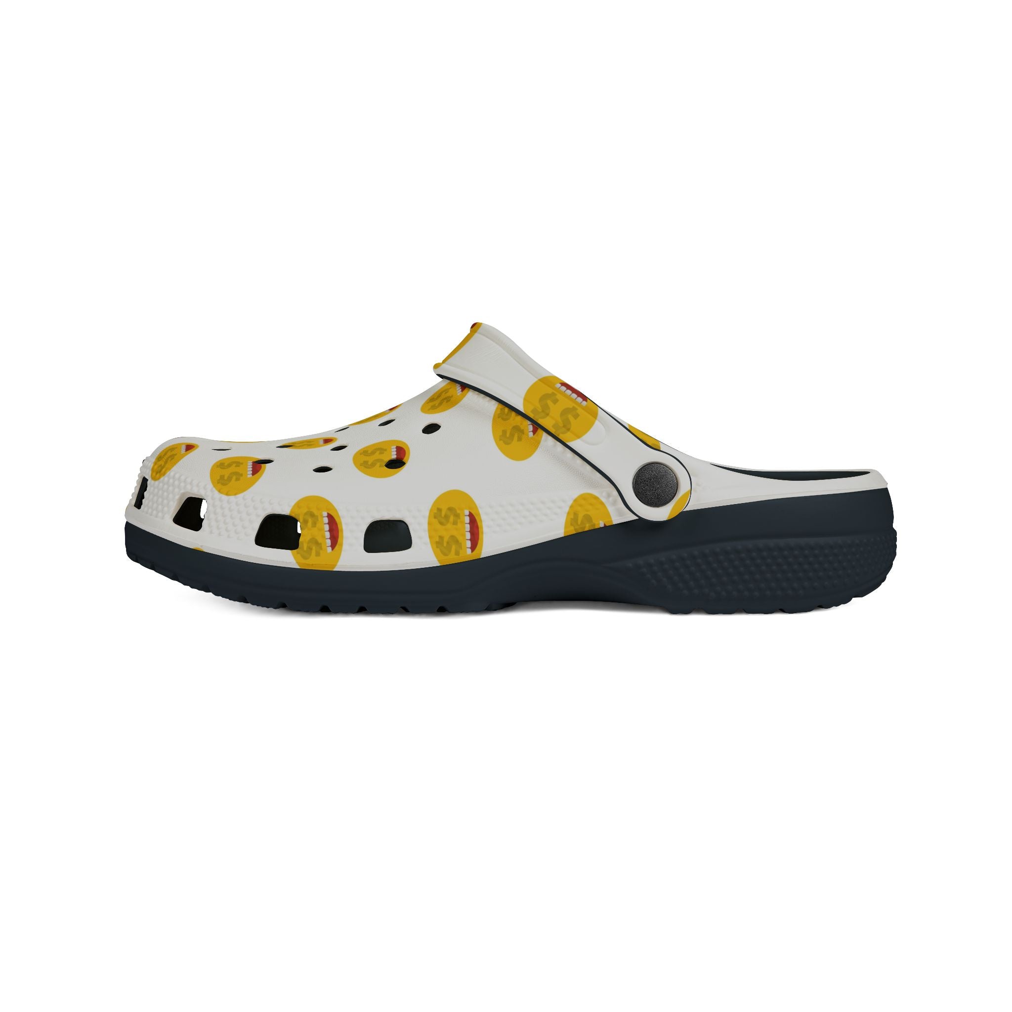 cash money dollar smiles EVA Foam Rubber Shoes (AOP)