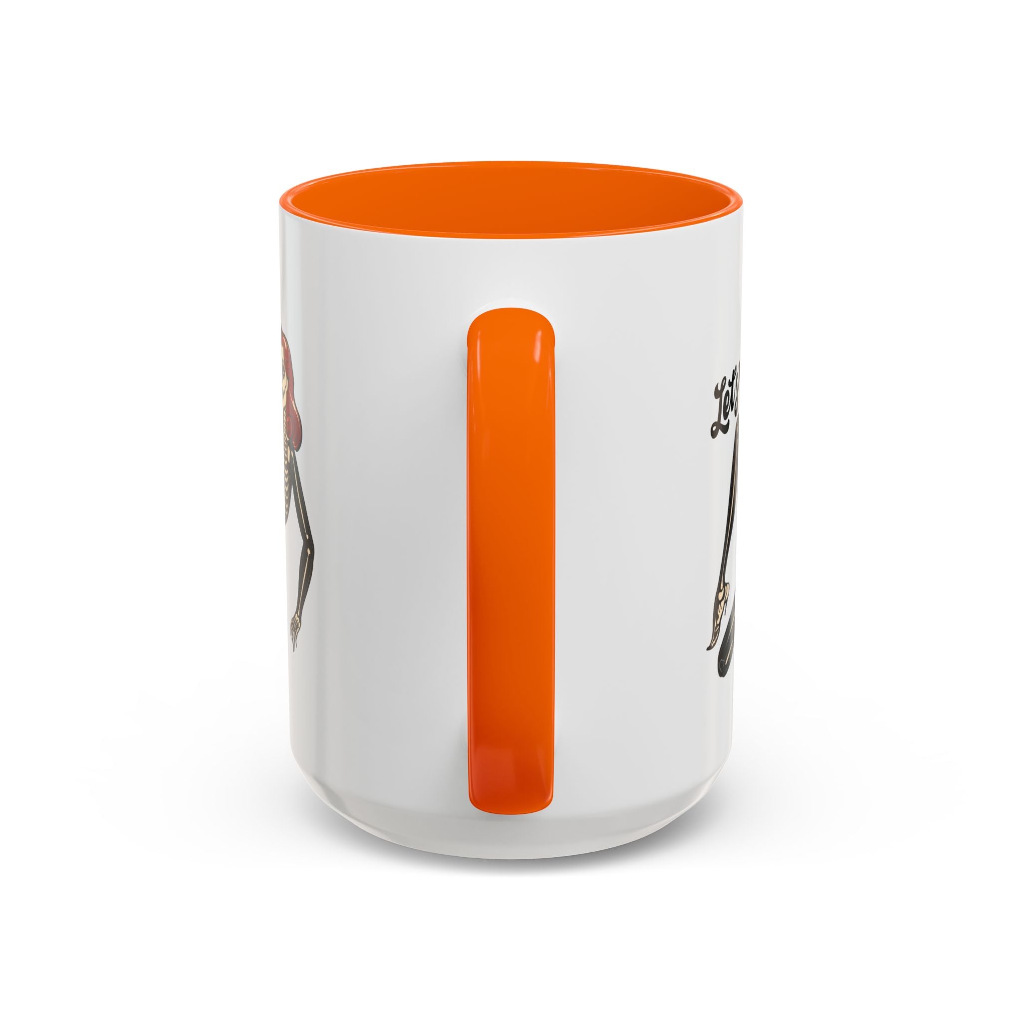 Spooky Skeleton Mug - Let's Bone, Halloween Gift, Gothic Coffee Cup, Unique Home Decor, Fun Drinkware