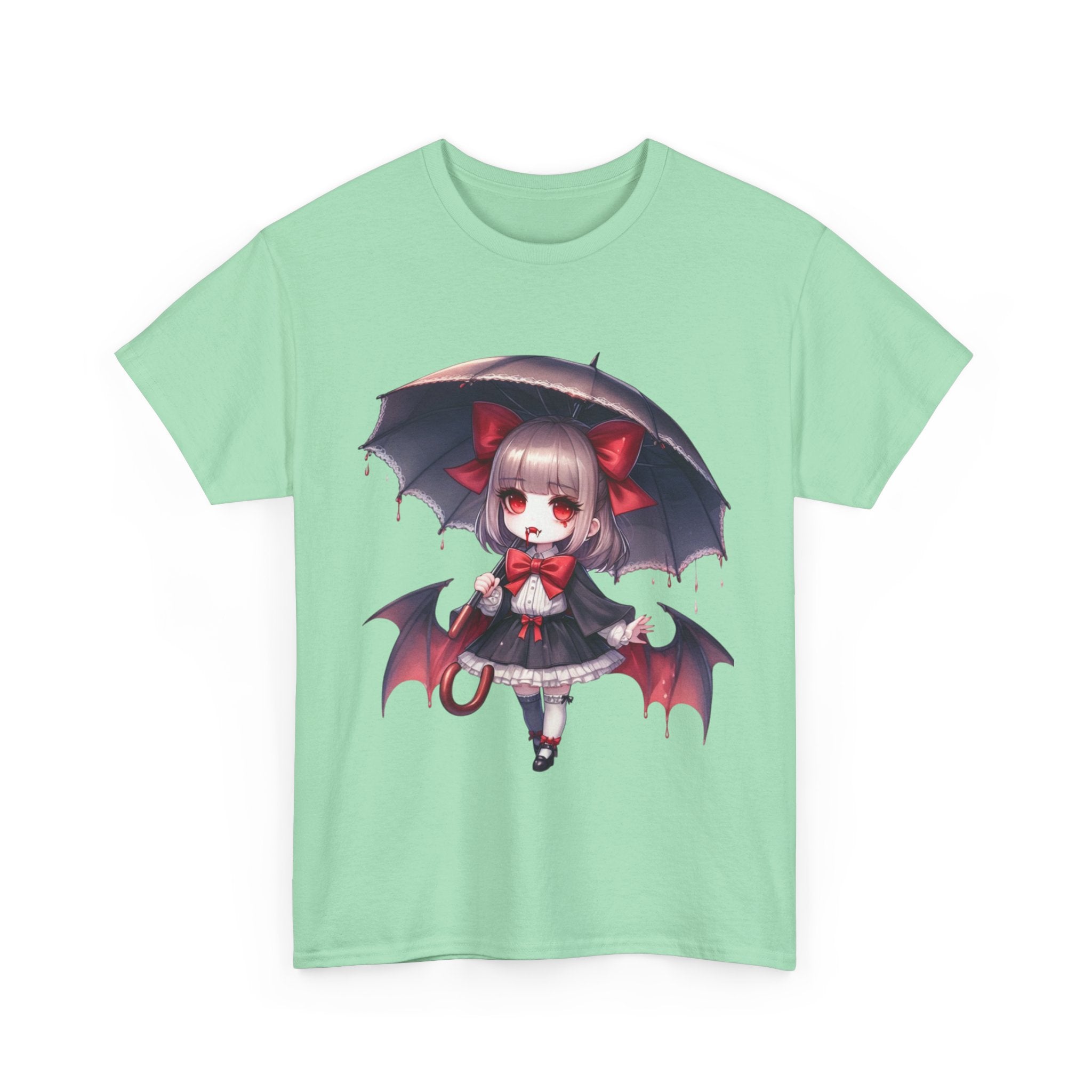 vampire girl horror Unisex Heavy Cotton Tee men women png31