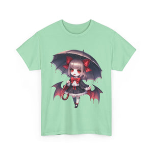 vampire girl horror Unisex Heavy Cotton Tee men women png31