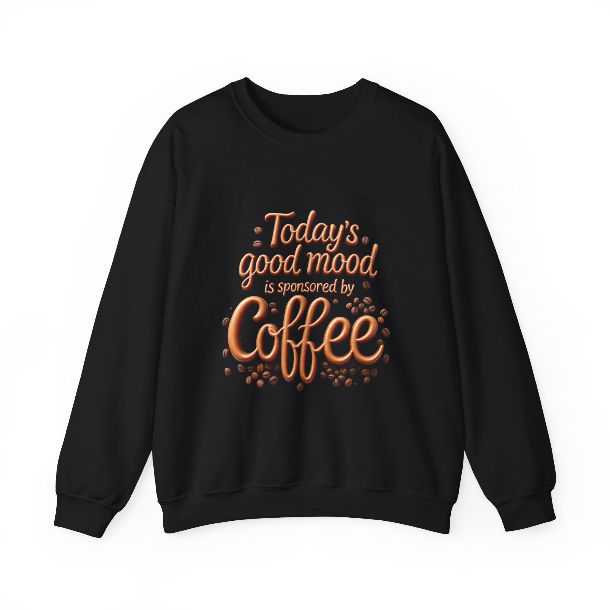 Coffee Mood Crewneck Sweatshirt - Cozy Gift for Coffee Lovers, Perfect for Birthdays, Holidays, Casual Days, Comfortable Wear