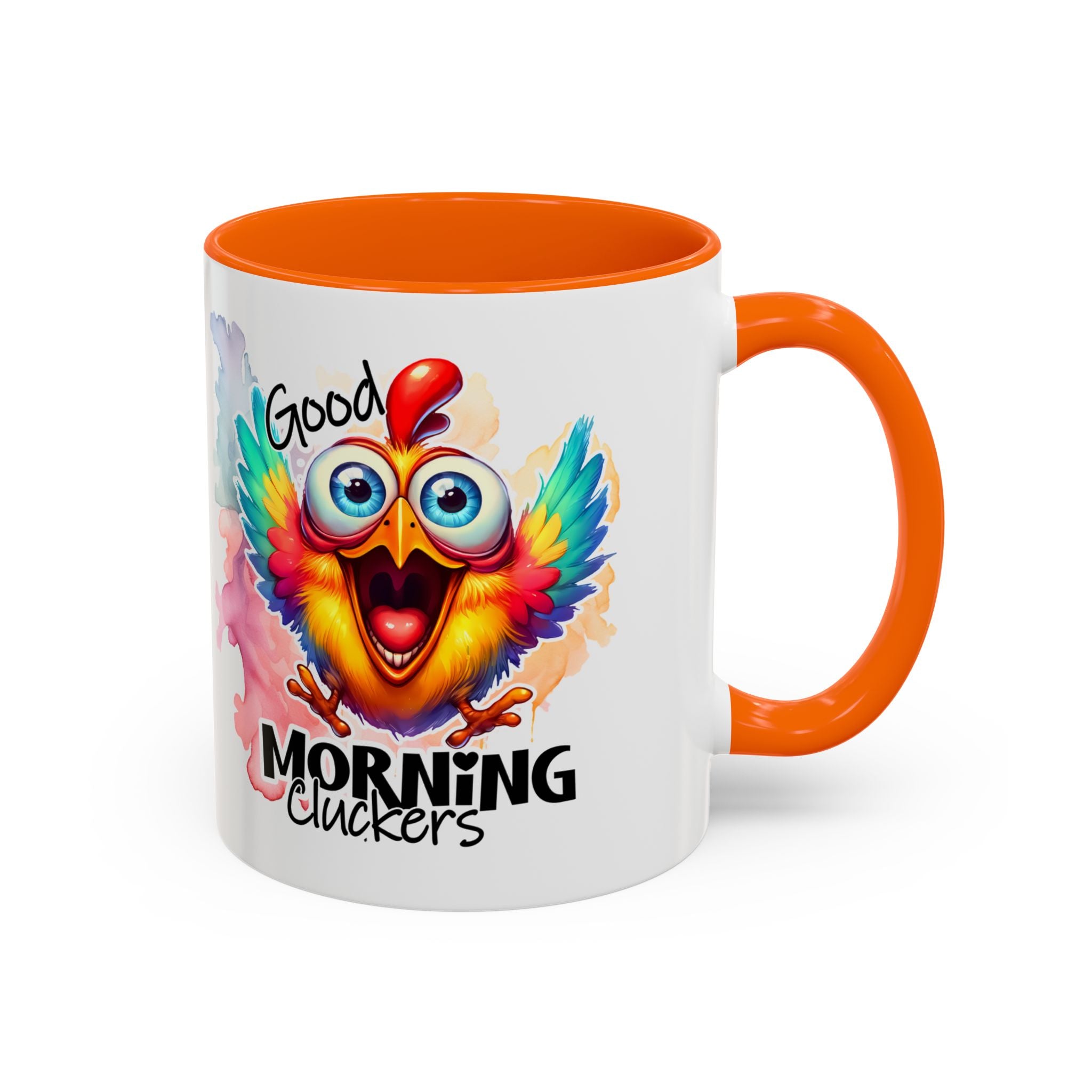 good Morning Mug with Cheerful Rooster Design - Perfect for Coffee Lovers, Gifting, Morning Routine, Kitchen Decor, Bird Enthusiasts