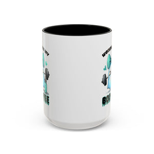 Fitness Motivation Coffee Mug, Workout Gift, Gym Decor, Boo-Tee Lover's Cup, Cute Ghost Mug