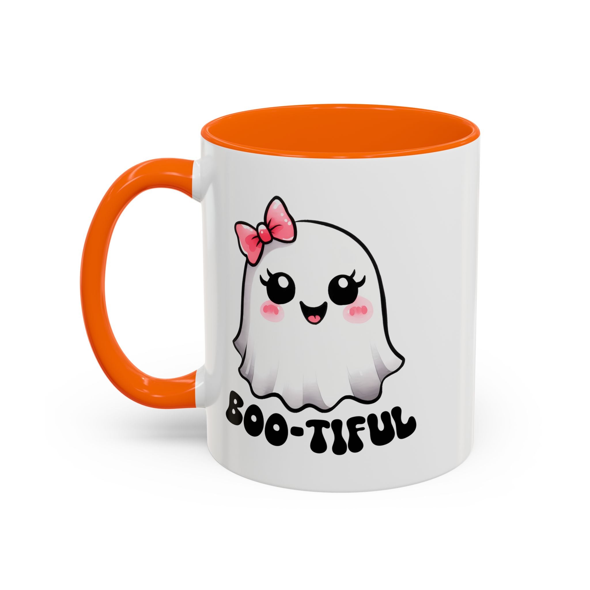 Cute Ghost Coffee Mug - Perfect for Halloween, Gift for Friends, Spooky Season, Cozy Vibes, Boo-tiful Design