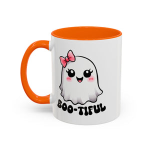Cute Ghost Coffee Mug - Perfect for Halloween, Gift for Friends, Spooky Season, Cozy Vibes, Boo-tiful Design