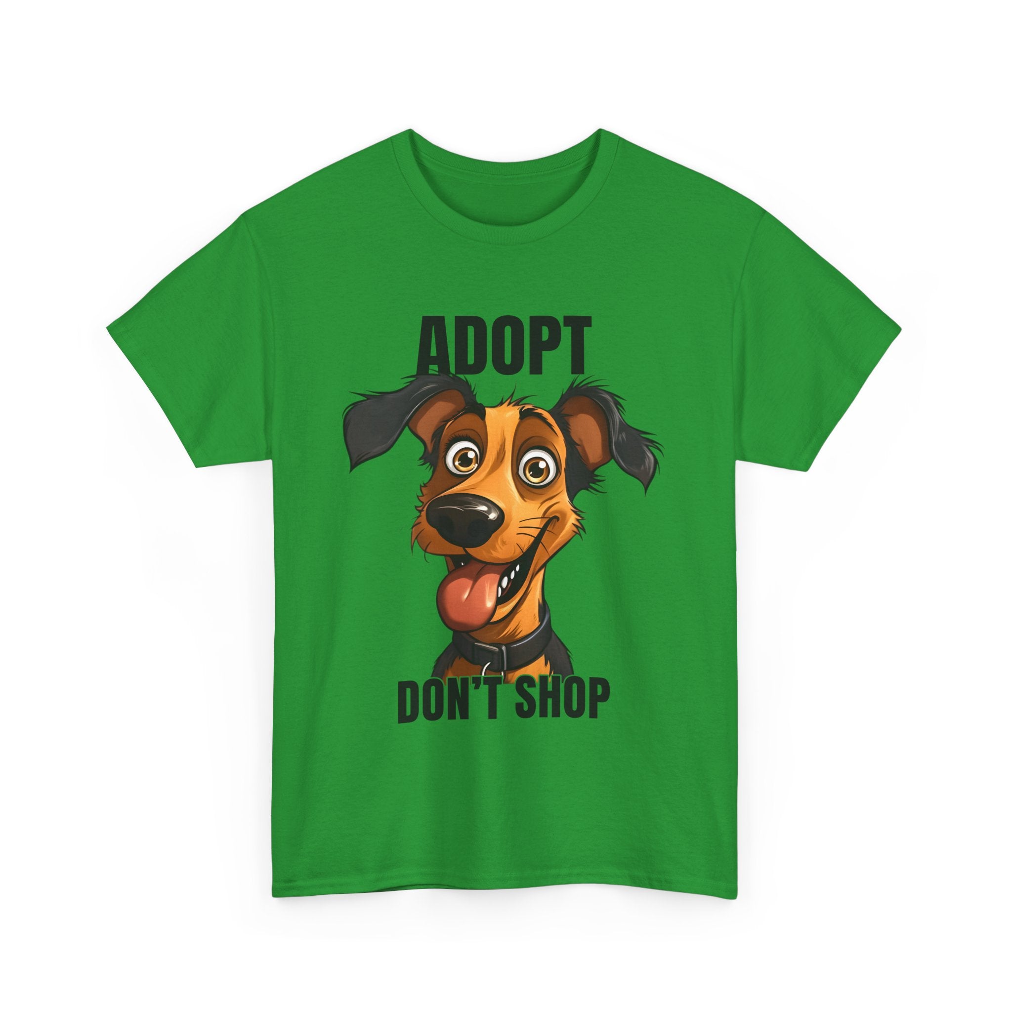 Funny Dog Adoption Tee, Unisex Tee, Pet Lover Gift, Animal Rescue Shirt, Dog Lover Apparel, Adopt Don't Shop Tee