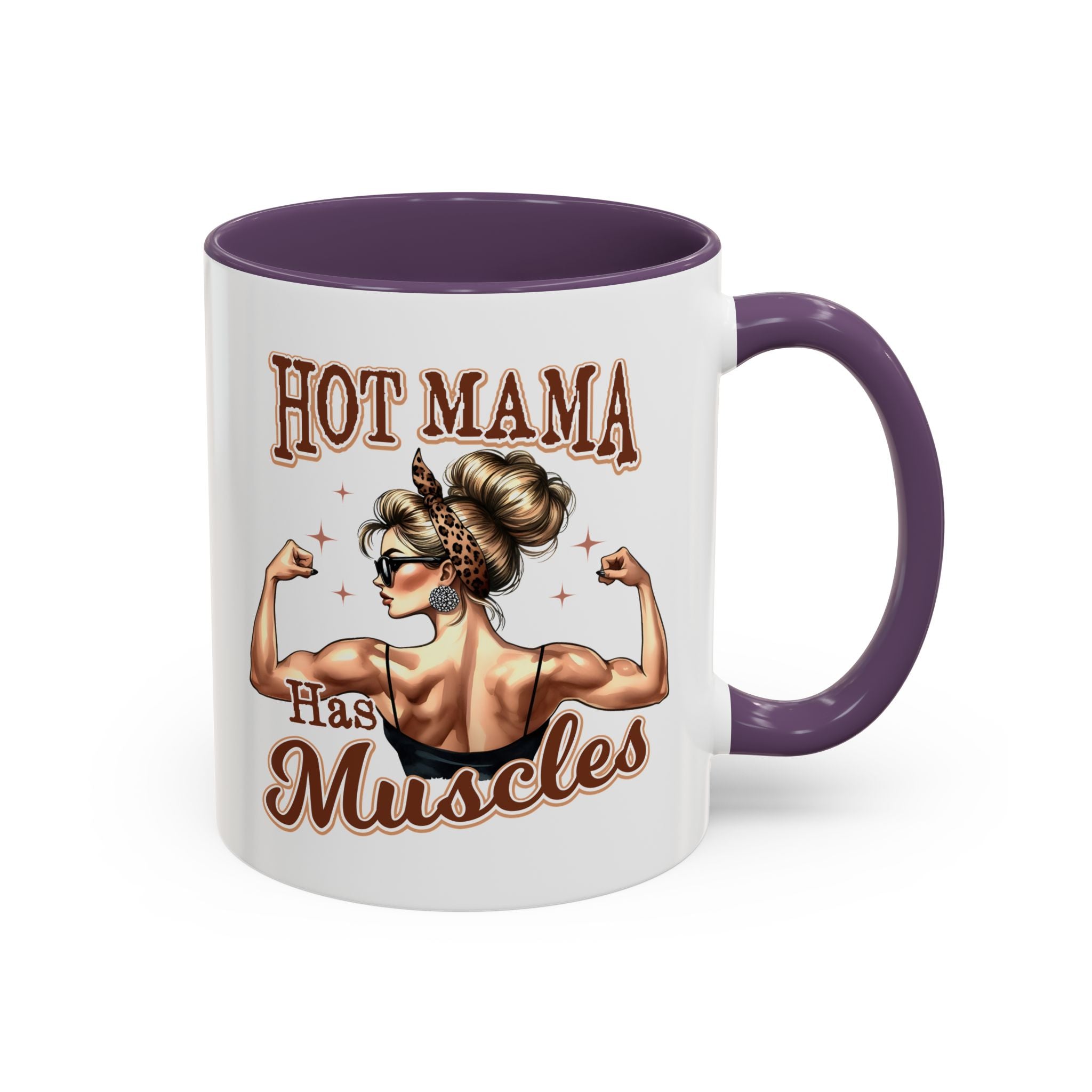 Hot Mama Coffee Mug: Empowerment, Gifts for Moms, Fitness Lovers, Best Friend, Funny Gift, Occasions: Birthdays, Holidays