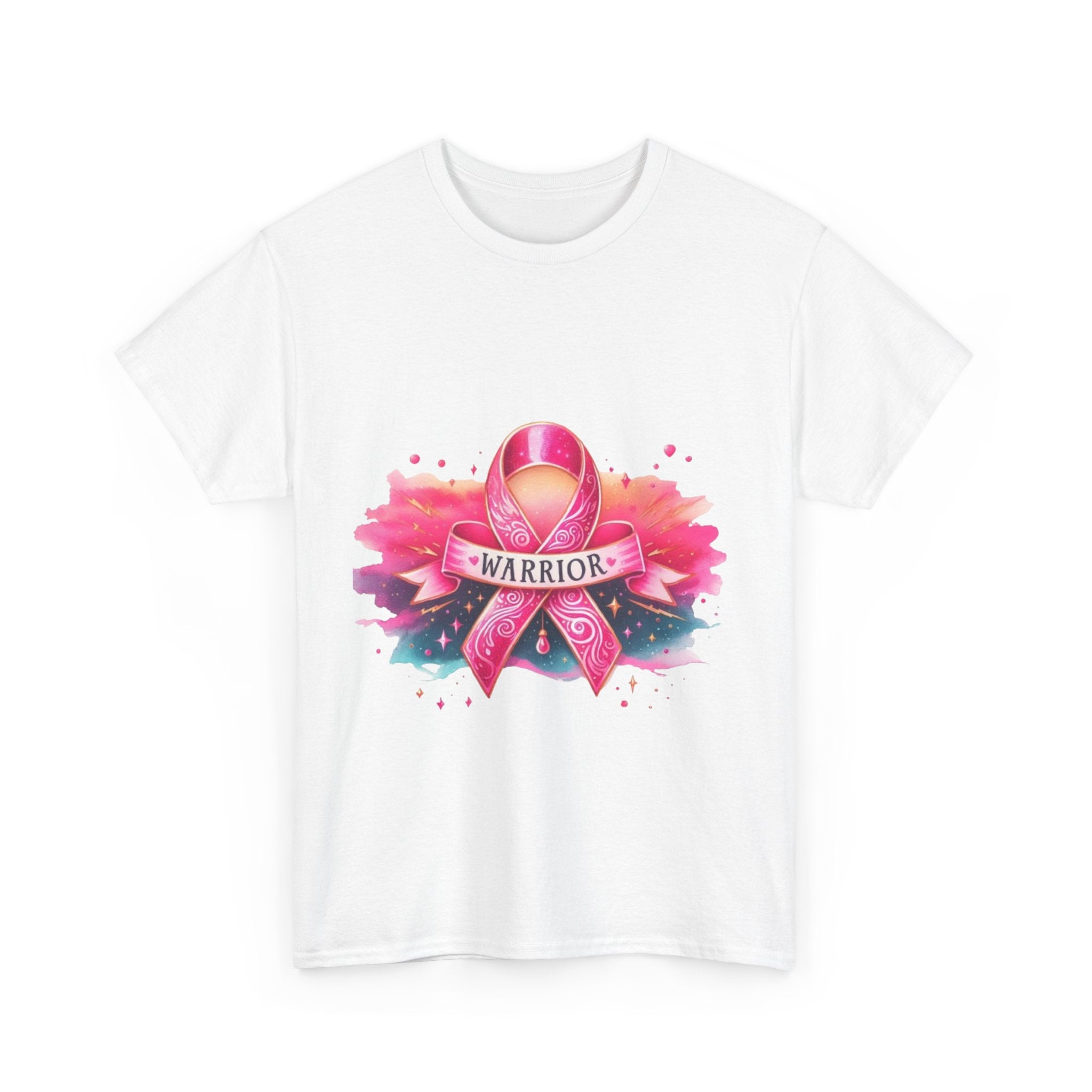 Breast Cancer Awareness Tee, Warrior T-shirt for Women, Inspirational Gift, Supportive Apparel, Pink Ribbon Shirt, Unisex Cotton Top