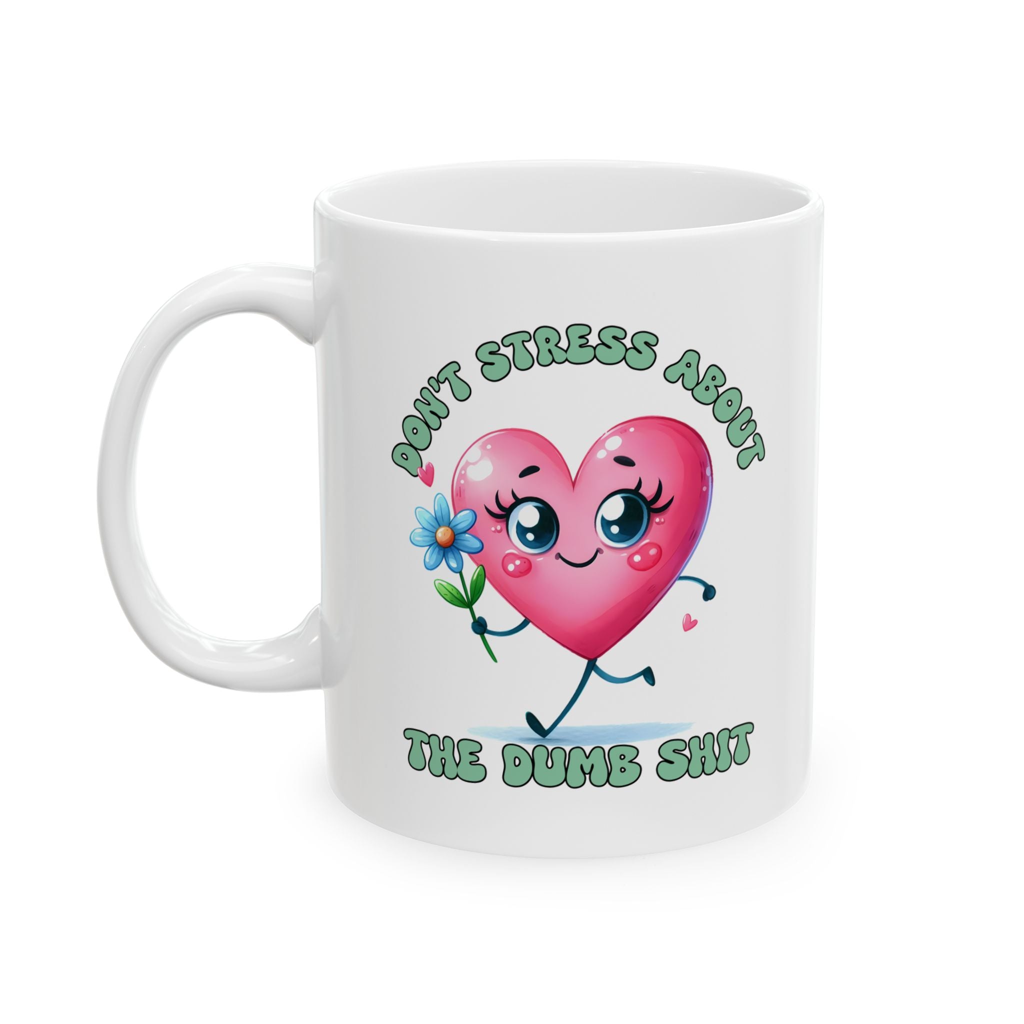 Floral Ceramic Mug - Perfect Gift for Garden Lovers, Birthday, Mother's Day, Inspirational Tea Coffee Cup