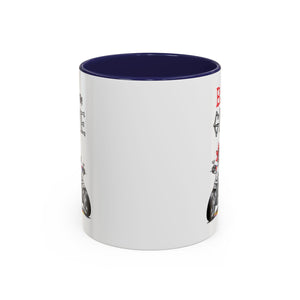 Bad to the Gnome Coffee Mug - 11oz & 15oz Accent Mugs for Bikers & Gnome Lovers