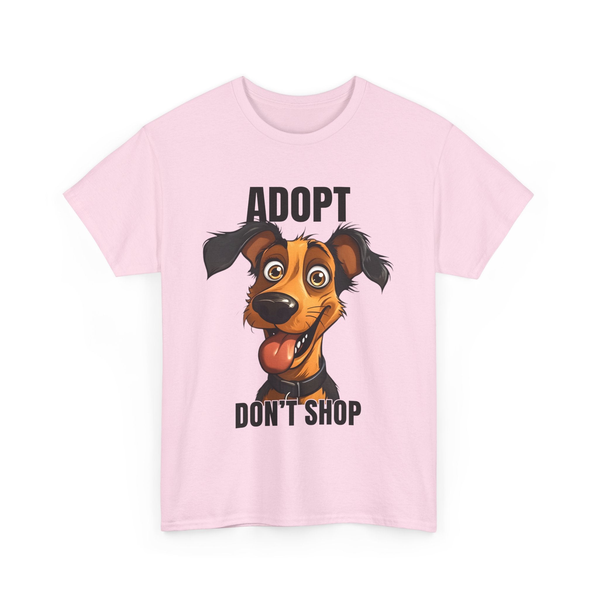 Funny Dog Adoption Tee, Unisex Tee, Pet Lover Gift, Animal Rescue Shirt, Dog Lover Apparel, Adopt Don't Shop Tee