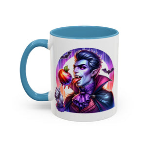 Halloween Vampire Coffee Mug | Spooky Decor, Gift for Monster Lovers, Fall Drinkware, Halloween Party Favor, Unique Caffeine Cup
