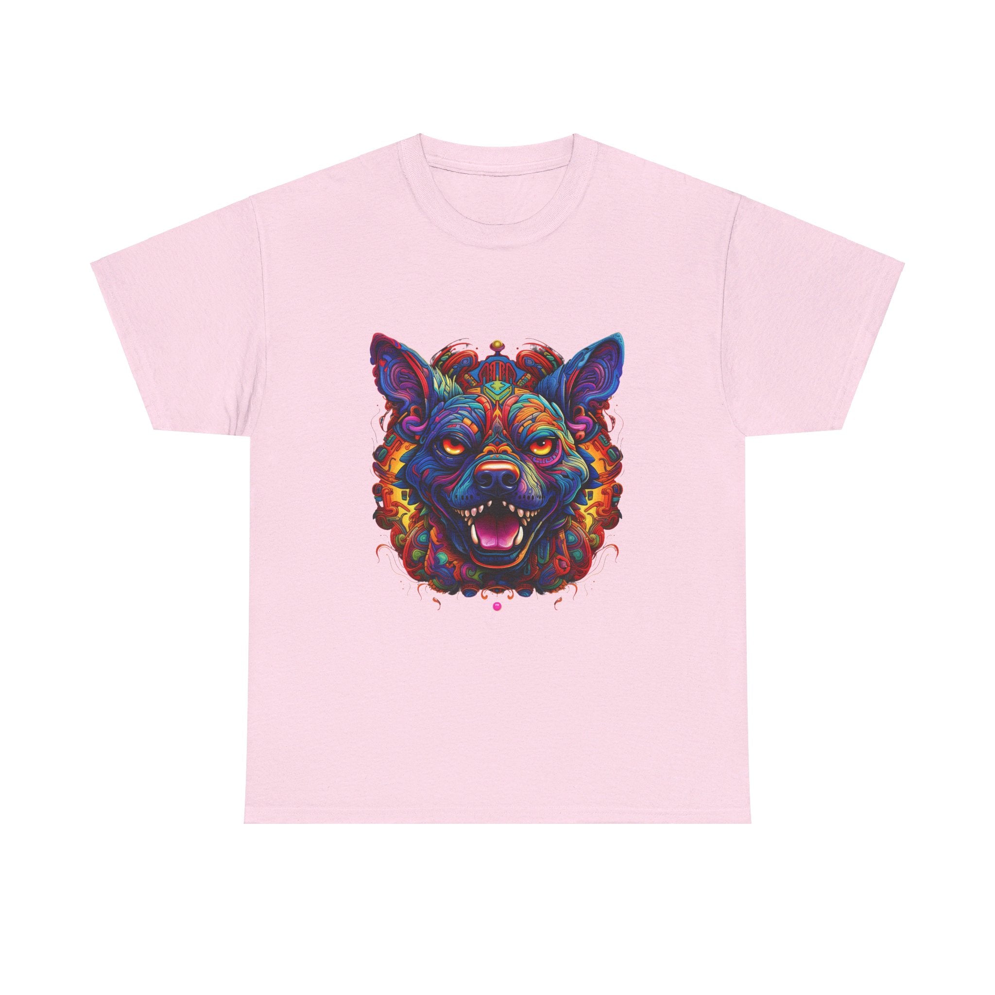 psychedelic dog psycho dog crazy classic  apparel t shirt
