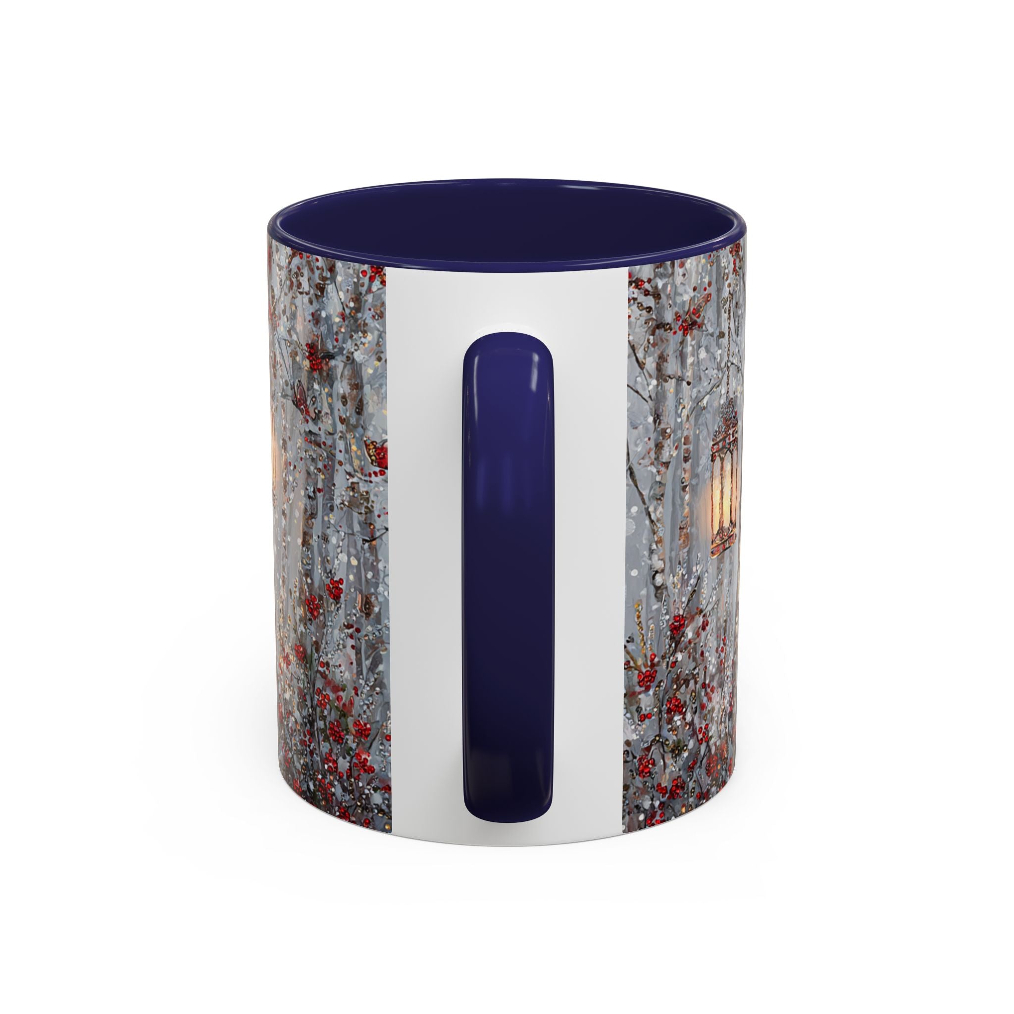 Winter Wonderland Coffee Mug - Snowman & Cardinals Design (11/15oz)