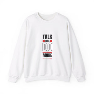 Talk less do more Unisex Heavy Blend™ Crewneck Sweatshirt personalized products