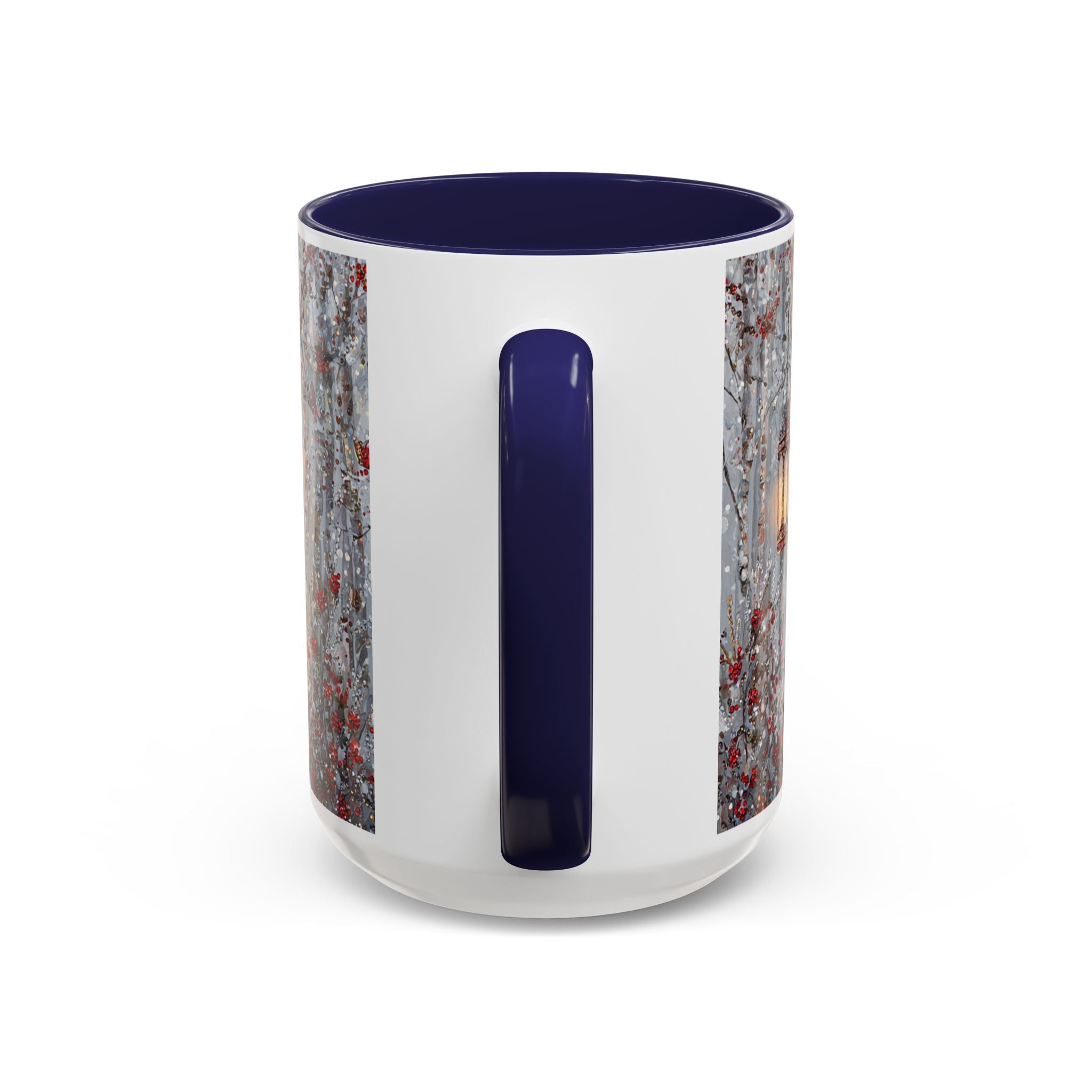 Winter Wonderland Coffee Mug - Snowman & Cardinals Design (11/15oz)