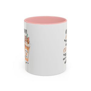 Cat Lover Coffee Mug - "A Woman Cannot Survive on Coffee Alone..."