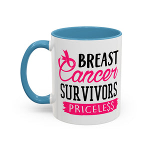 Breast Cancer Survivors Coffee Mug, Inspirational Cancer Gift, Supportive Awareness Mug, Gift for Survivors, Encouraging Morning Coffee