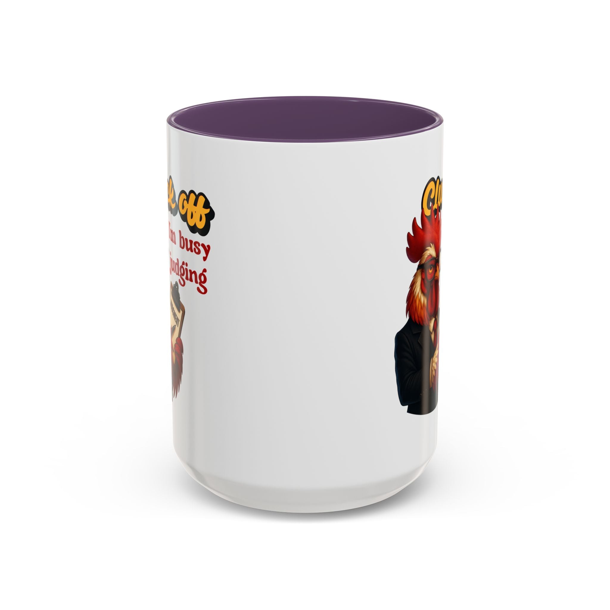 Funny Cluck Off Coffee Mug - Perfect for Chicken Lovers, Gag Gifts, Office Humor, and Birthdays