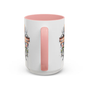 Cute Dog Peeking Coffee Mug, Pet Lover Gift, Yorkshire Terrier Mug, Animal Lover Coffee Cup, Dog-Themed Drinkware, Doggie Mug