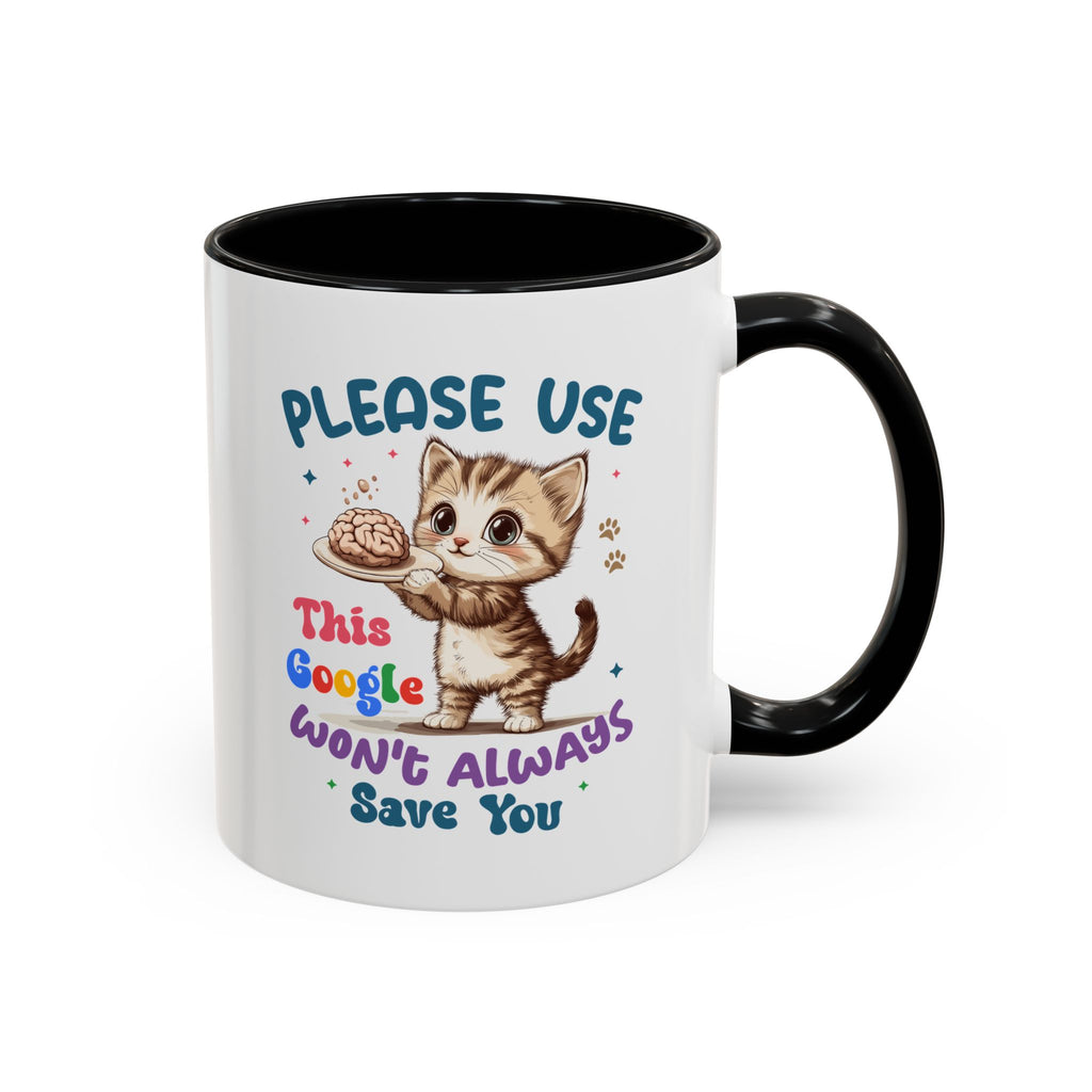 Cute Cat Coffee Mug, Funny Pet Lover Gift,  Kitchen Decor, Perfect for Birthdays, Holidays, Cat Mom Gift, Ceramic Mug