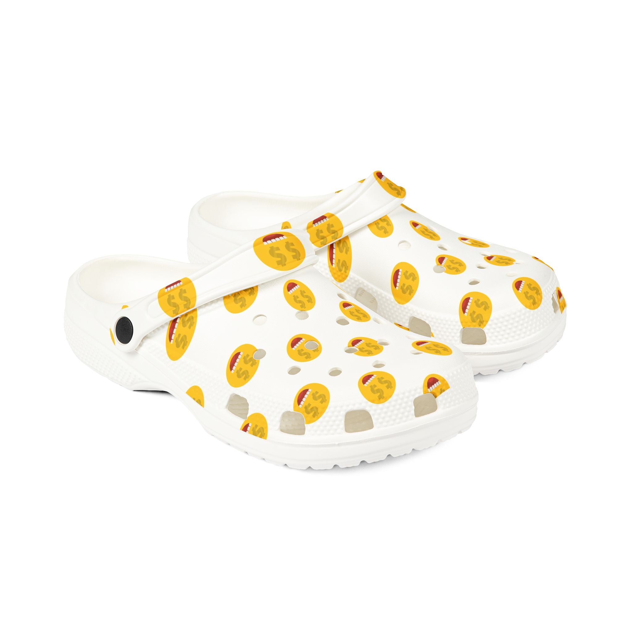 cash money dollar smiles EVA Foam Rubber Shoes (AOP)