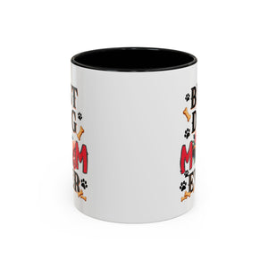 Best Dog Mom Ever Coffee Mug - Perfect Gift for Dog Lovers, Pet Moms, Animal Lovers, Dog-Themed Kitchen Decor, Best Friend Gift