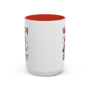 Warm & Cozy Holiday Accent Coffee Mug - Perfect for Winter Mornings, Christmas Gifts, Hot Beverage Lovers, Seasonal Decor, Cozy Vibes