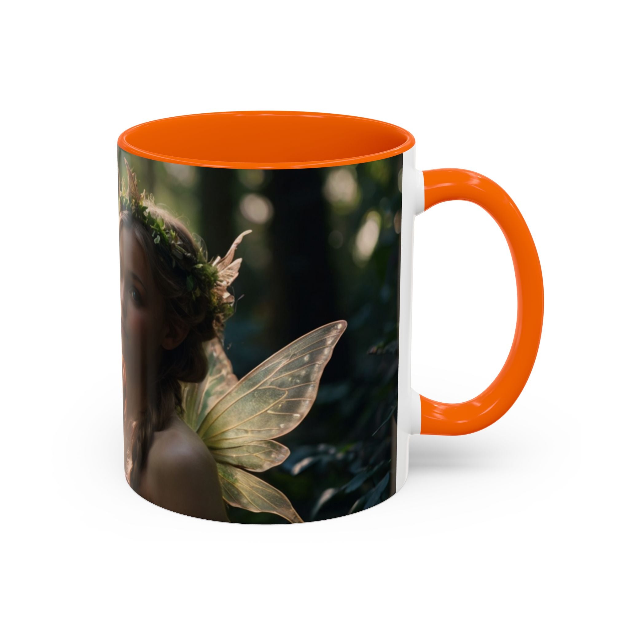 Fairy Forest Accent Coffee Mug - Enchanting Design for Nature Lovers