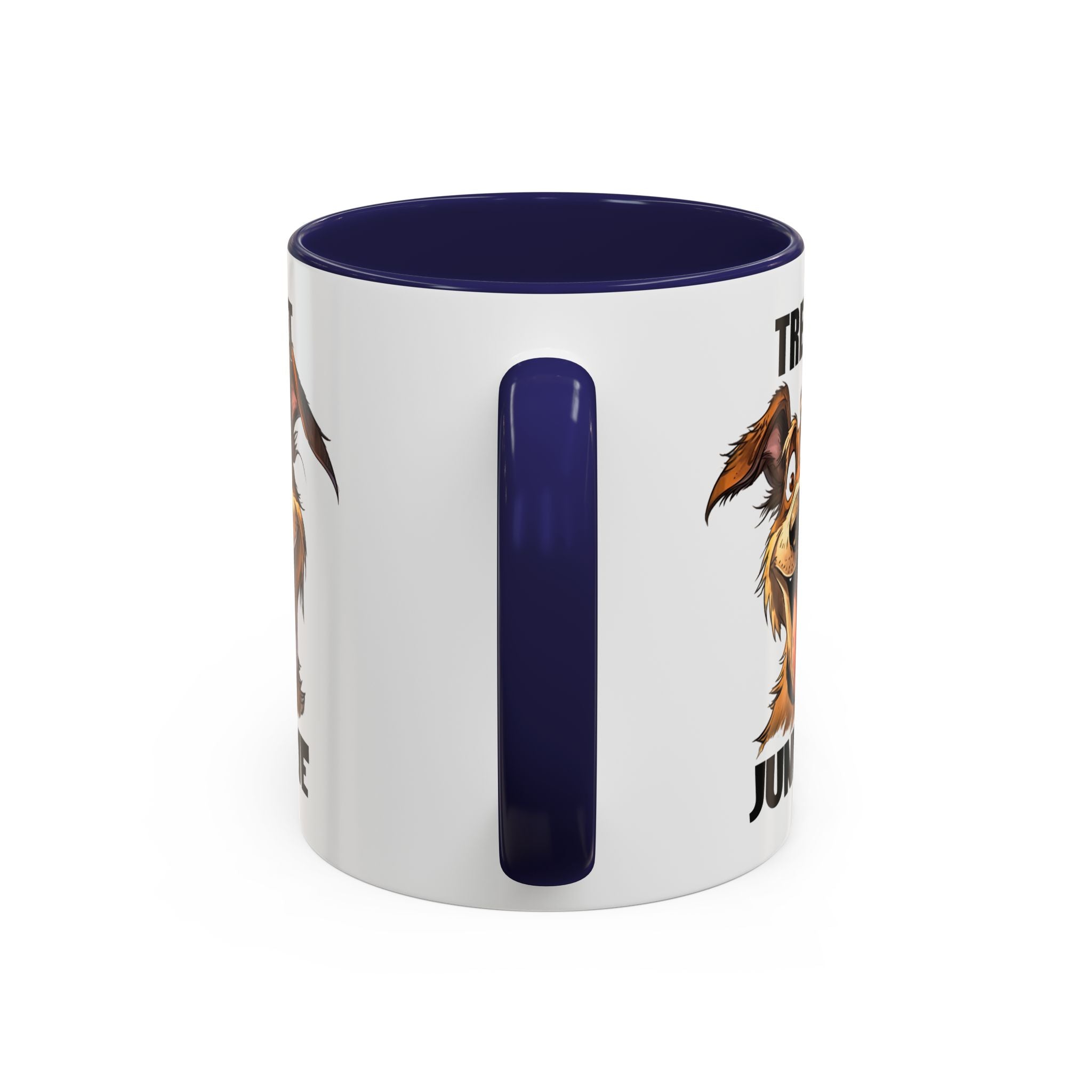 Funny Dog Lover Coffee Mug - Treat Junkie, Pet Gift, Animal Lover Cup, Dog Mom, Unique Mug for Dog Owners