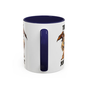 Funny Dog Lover Coffee Mug - Treat Junkie, Pet Gift, Animal Lover Cup, Dog Mom, Unique Mug for Dog Owners