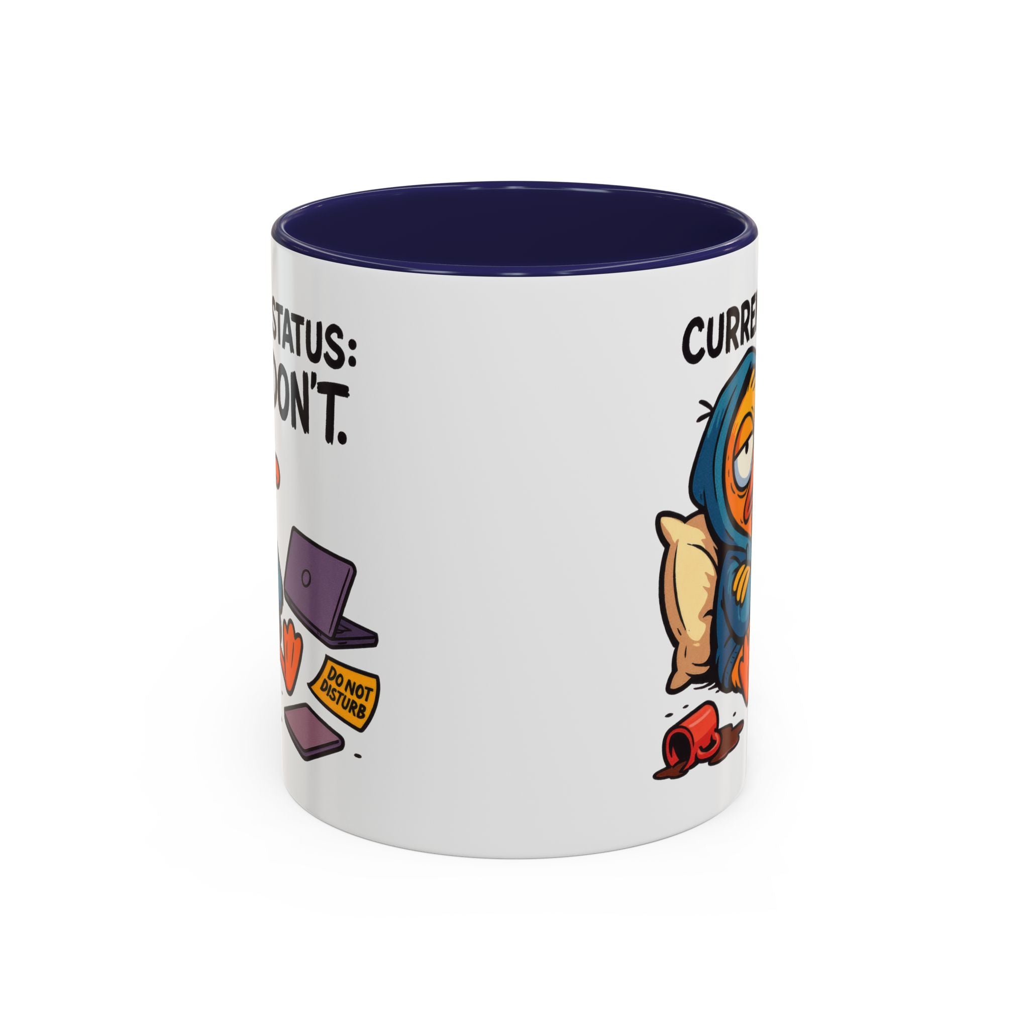 Chill Vibes Coffee Mug, Perfect for Lazy Days, Gift for Homebodies, Quirky Coffee Lover, Fun Desk Accessory, Work from Home Essentials