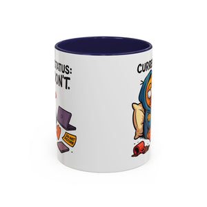 Chill Vibes Coffee Mug, Perfect for Lazy Days, Gift for Homebodies, Quirky Coffee Lover, Fun Desk Accessory, Work from Home Essentials
