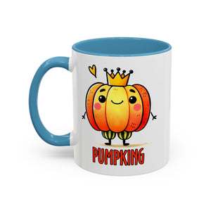 Pumpkin King Coffee Mug, Cute Mug for Fall, Halloween Decor, Gift for Pumpkin Lovers, Funny Holiday Mug, Fun Kitchenware