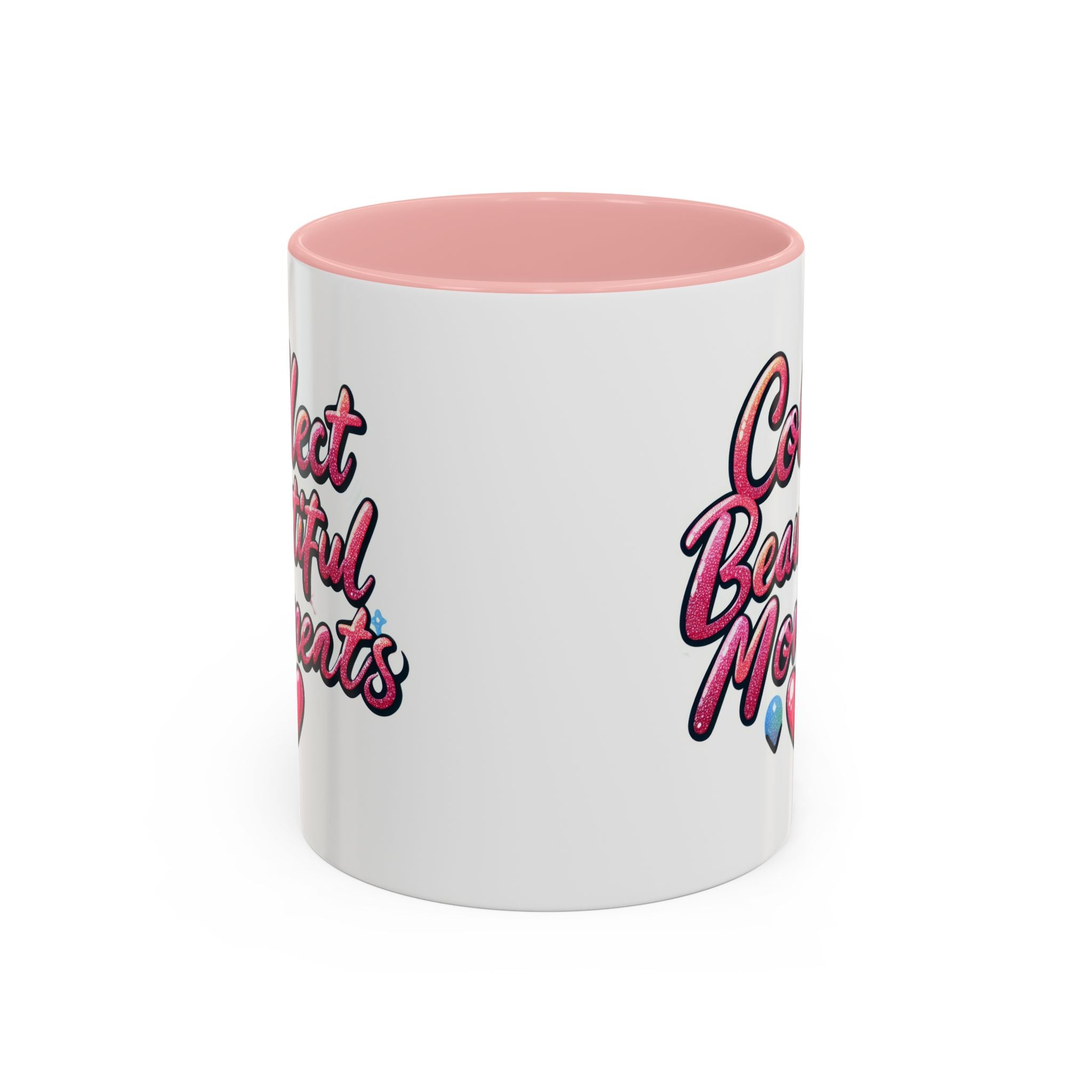 Collect Beautiful Moments Coffee Mug - 11oz & 15oz positive vibe love heart cup