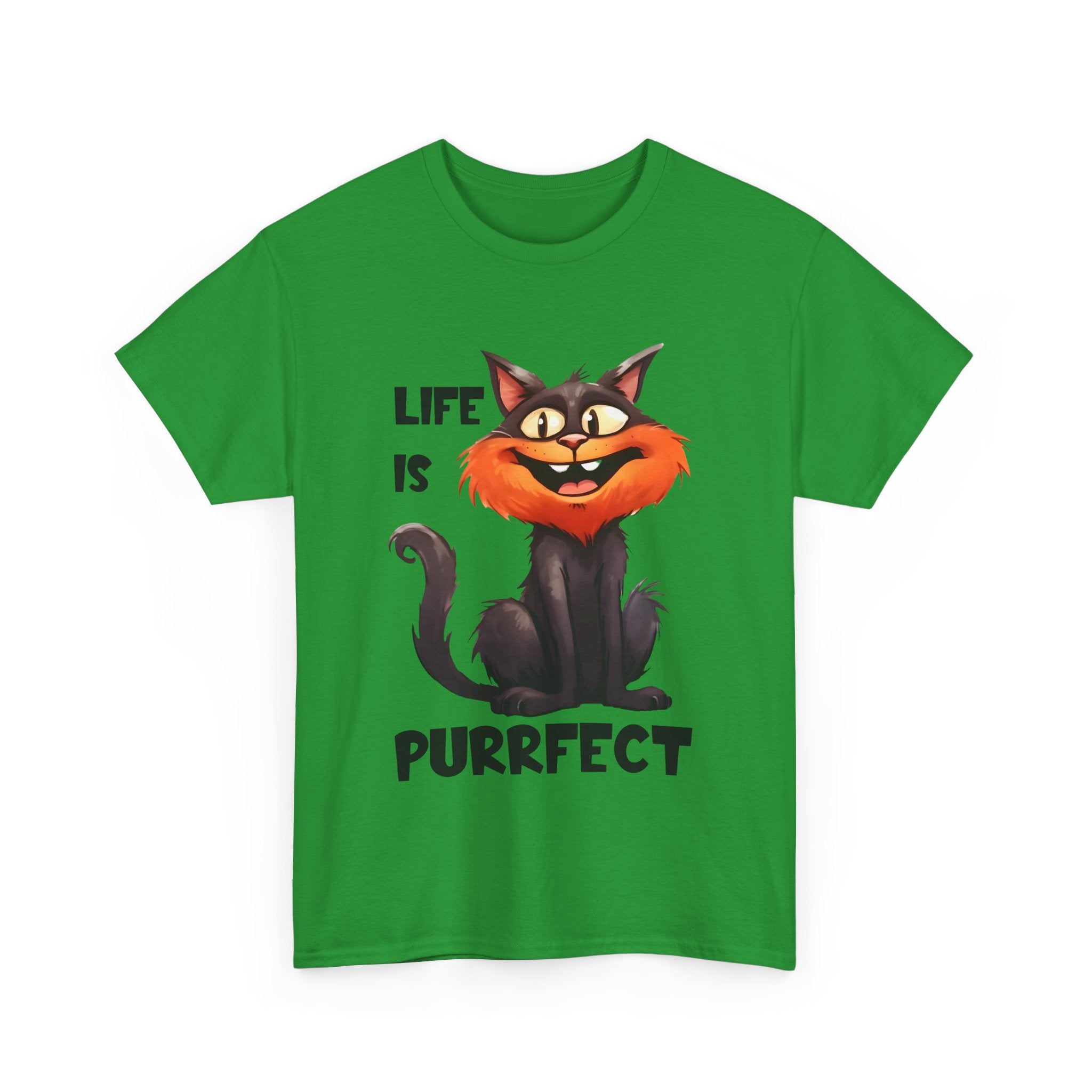 Purrfect Cat Tee, Cute Cat Lover Shirt, Fun Unisex Cotton Top, Gifts for Cat Owners, Funny Pet T-Shirt, Birthday Gift Idea