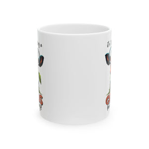 Funny Cow Coffee Mug - Cute Animal Gift  Home Decor, Unique Kitchenware, Animal Lover's Mug