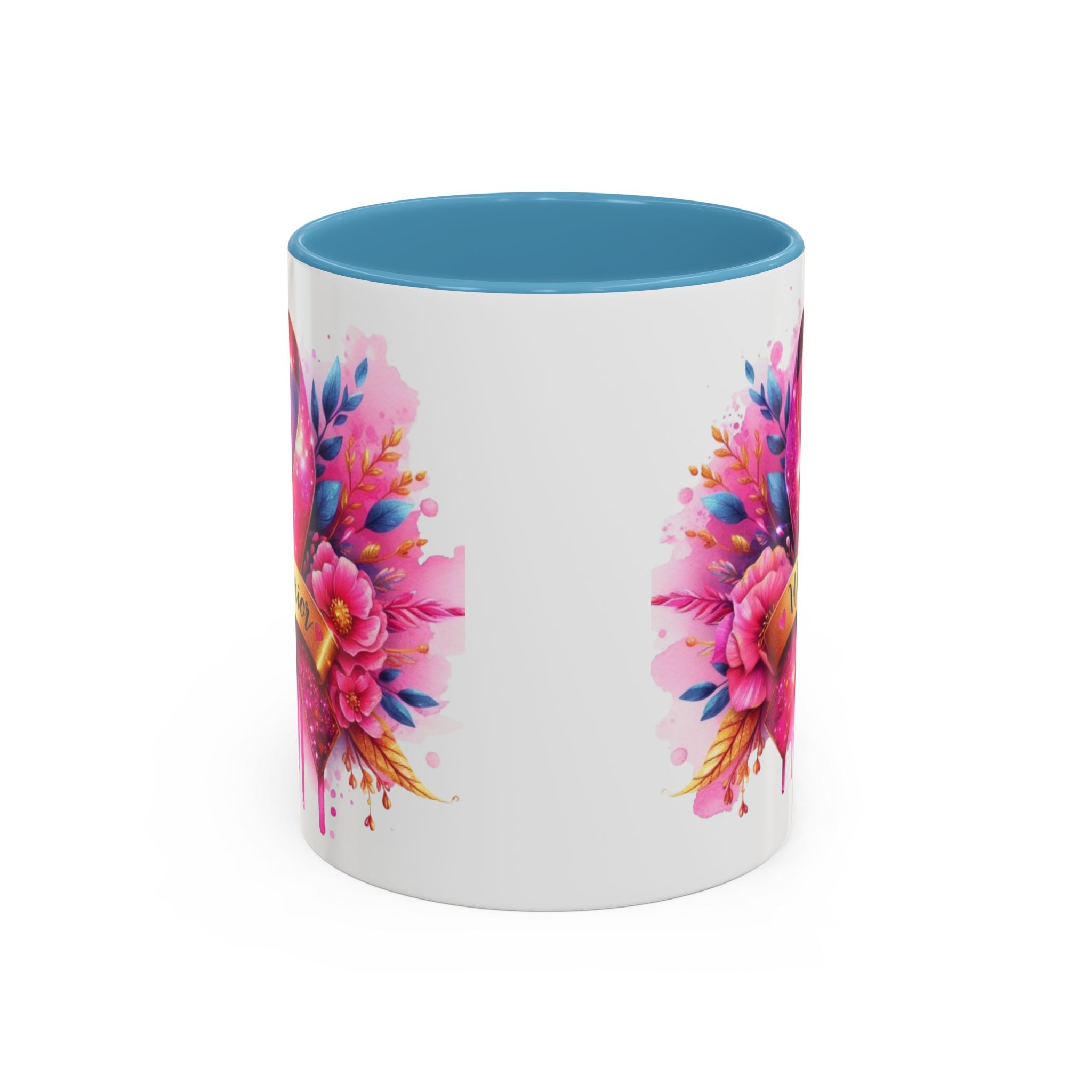 Inspirational Warrior Coffee Mug - Floral Design, Encouragement Gift, Cancer Awareness, Motivational Cup, Supportive Drinkware