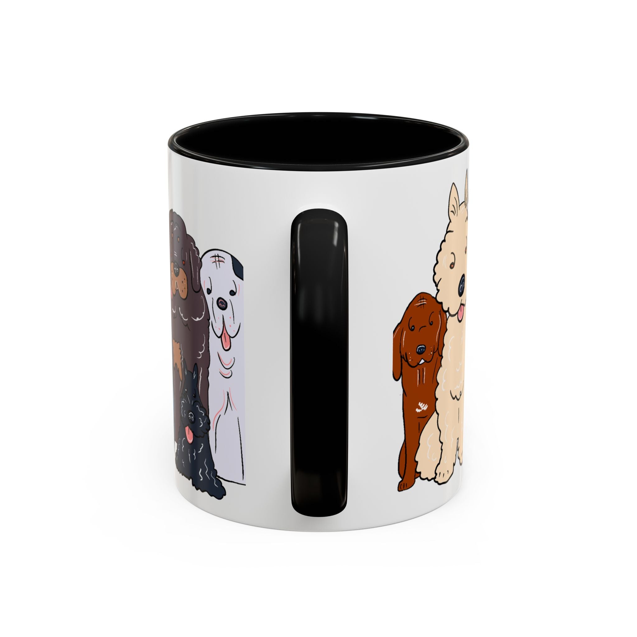 Cute Dog Breed Accent Coffee Mug, Pet Lover Gift, Canine Mug, Gifts for Dog Owners, Puppy Lover Mug
