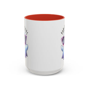 Fab-Boo-Lous Ghost Coffee Mug | Cute Halloween Mug, Fun Gift for Ghost Lovers, Spooky Seasonal Decor, Adorable Tea Cup