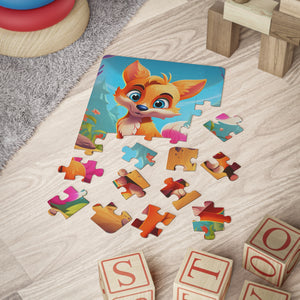 Fox Kids' Puzzle, 30-Piece | Fun Family Activity, Educational Game, christmas Gift, Creative Playtime